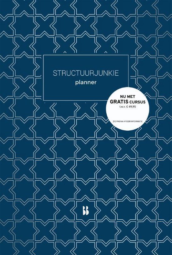 Omslag van Structuurjunkie - Structuurjunkie planner (A4)