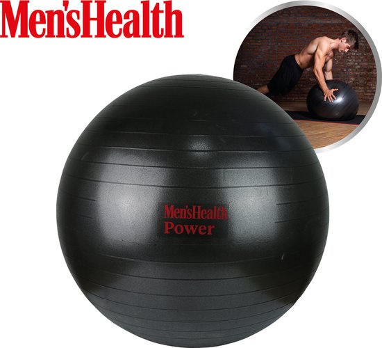 Men's Health Gym Ball 85 cm - Crossfit - Oefeningen - Fitness gemakkelijk  thuis -... | bol.com