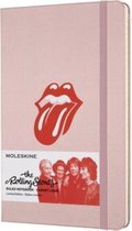 Limited Edition Moleskine Rolling Stones Roze Notitieboek Hard cover - Large - Lijnen