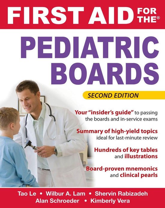 First Aid for the Pediatric Boards, Second Edition - cover