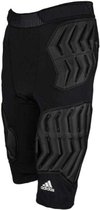 adidas M Padded Short S05382, Mannen, Zwart, Sportbroeken, maat: XL EU