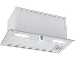Klarstein Afzuigkap Simplica 52 , Einbauhaube, 52 cm breit, afzuigcapaciteit: 440 m³/h, Umluftbetrieb , Drehknopf, 3 standen, LED verlichting: 2 x 1,5 W, rvs - Inbouw Afzuigkap - 125W - voor Keuken Inbouw - Recirculatie - Dampkap