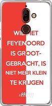 Nokia 7 Plus Hoesje Transparant TPU Case - Feyenoord - Grootgebracht