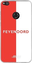 6F hoesje - geschikt voor Huawei P8 Lite (2017) -  Transparant TPU Case - Feyenoord - met opdruk #ffffff