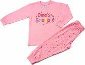 Fun2Wear - Pyjama Oma's Snoepie - Roze - Maat 128 - Meisjes