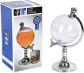 Decopatent de boissons Decopatent® avec robinet - Globe Globe Distributeur d'alcool pour Boisson - Tour de bière - Robinet de limonade - Robinet de table - Robinet de bière