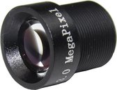 Weesee 3MP 12 mm M12 26,2 graden horizontale kijkhoek, F2.0 vaste lris IR-kaart CCTV-lens voor HD-beveiligingscamera