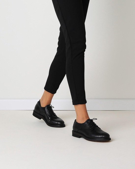 Dames Stoere veterschoenen Fred de la Bretoniere Dames Schoenen Oxfords \u0026  loafers Oxfords Fred de la Bretoniere Oxfords dance4life.com