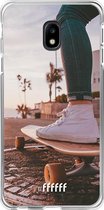 Samsung Galaxy J3 (2017) Hoesje Transparant TPU Case - Skateboarding #ffffff