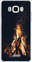 Samsung Galaxy J5 (2016) Hoesje Transparant TPU Case - Bonfire #ffffff