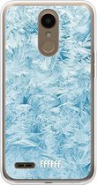 LG K10 (2018) Hoesje Transparant TPU Case - Siberia #ffffff