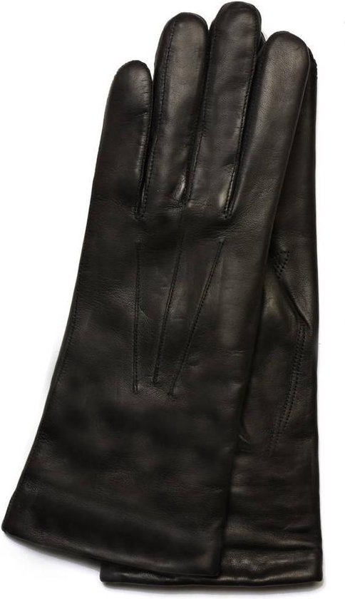 Cashmere gevoerde leren handschoenen dames model Wolverhampton Color:  Black, Size: 8 | bol.com