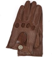 Laimbock Belmont Handschoenen – Leren Winterhandschoenen – Gemaakt van Echt Leder - Heren en Dames – Leren Handschoenen Heren – Bruin Leer – Maat 7,5