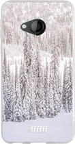 HTC U Play Hoesje Transparant TPU Case - Snowy #ffffff