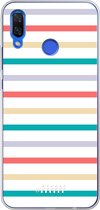 Huawei Nova 3 Hoesje Transparant TPU Case - Pastel Tracks #ffffff
