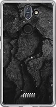 Nokia 8 Sirocco Hoesje Transparant TPU Case - Dark Rock Formation #ffffff