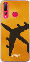 Huawei P30 Lite Hoesje Transparant TPU Case - Aeroplane #ffffff