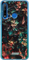 Huawei P20 Lite (2019) Hoesje Transparant TPU Case - Ornament #ffffff