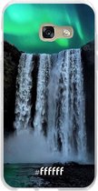 Samsung Galaxy A3 (2017) Hoesje Transparant TPU Case - Waterfall Polar Lights #ffffff