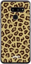 LG G8 ThinQ Hoesje Transparant TPU Case - Jaguar Print #ffffff