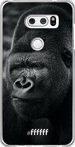 LG V30 (2017) Hoesje Transparant TPU Case - Gorilla #ffffff