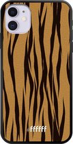 iPhone 11 Hoesje TPU Case - Tiger Print #ffffff