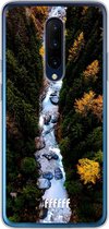 OnePlus 7 Pro Hoesje Transparant TPU Case - Forest River #ffffff