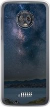 Motorola Moto G6 Hoesje Transparant TPU Case - Landscape Milky Way #ffffff