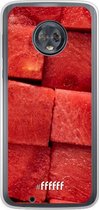 Motorola Moto G6 Hoesje Transparant TPU Case - Sweet Melon #ffffff
