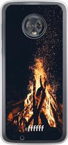 Motorola Moto G6 Hoesje Transparant TPU Case - Bonfire #ffffff