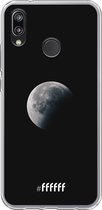 Huawei P20 Lite (2018) Hoesje Transparant TPU Case - Moon Night #ffffff