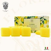 La Florentina Italiaans Home Made Handzeep Lemon Relaxing - 8 x 30 gr