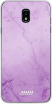 Samsung Galaxy J7 (2018) Hoesje Transparant TPU Case - Lilac Marble #ffffff