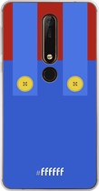 Nokia X6 (2018) Hoesje Transparant TPU Case - It's-a-me, Mario! #ffffff