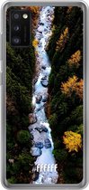 Samsung Galaxy A41 Hoesje Transparant TPU Case - Forest River #ffffff