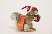 Eekhoorn met rode kerstmuts, tas & cadeautje 5967 lxbxh = 34x14x26cm