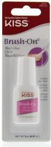 Kiss My Face - Brush-On Nail Glue - Lepidlo na nehty rychleschnoucí s aplikačním štětcem