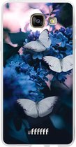 Samsung Galaxy A5 (2016) Hoesje Transparant TPU Case - Blooming Butterflies #ffffff