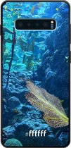 Samsung Galaxy S10 Plus Hoesje TPU Case - Coral Reef #ffffff