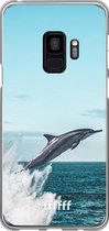 Samsung Galaxy S9 Hoesje Transparant TPU Case - Dolphin #ffffff