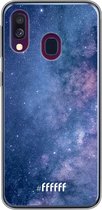 Samsung Galaxy A40 Hoesje Transparant TPU Case - Perfect Stars #ffffff