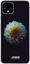 Google Pixel 4 Hoesje Transparant TPU Case - Just a perfect flower #ffffff