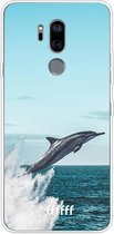 LG G7 ThinQ Hoesje Transparant TPU Case - Dolphin #ffffff