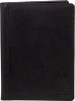 BURKELY Vintage Bing A4 Filecover Writing Case - Noir