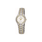 Lorus RRS32FX9 horloge dames - zilver en goud - edelstaal bicolor