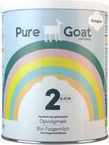 Pure Goat Company - Opvolgmelk 2 - Biologische flesvoeding op basis van volle geitenmelk - 800 gram