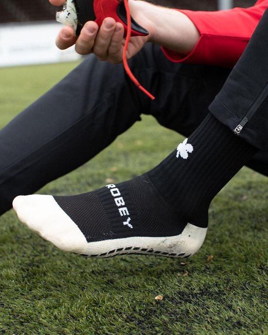 Robey Grip Socks - Voetbalsokken - Black - Maat Senior - Robey