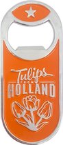 Opener Magneet Monocolor Holland Tulpen Oranje - Souvenir