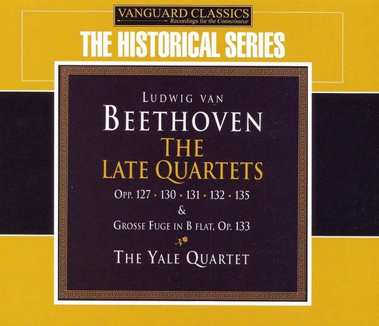Beethoven: The Late String Quartets