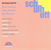 Schulhoff: Cello Sonata, Flute Sonata, Hot-Sonata / Barta